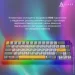  Ajazz AK650 RGB Flying Fish Switch Wireless With Screen Black (AK650-FF-BGY)