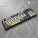 Ajazz AK980 Clear Sky Switch Black-Gray-Yellow (AK980-CS-BGY)