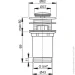 Alca Plast   A391 CLICK-CLAK 5/4 ",   .