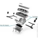    Alphacool Core 1 Aurora Carbon - AM4 / AM5 Intel: LGA 1700 / LGA 1851 (13769)