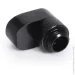 Գ Alphacool Eiszapfen 16mm off set fitting rotatable - black (17601)