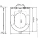 AM.PM C507854WH Inspire wrap-over, 
