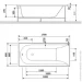  AM.PM Spirit 180x80 W72A-180-080W-A2