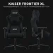   Anda Seat Kaiser Frontier Fabric Black Size XL (AD12YXL-17-B-F-B02)
