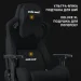   Anda Seat Kaiser Frontier Size XL Black Linen Fabric (AD12YXL-17-B-F-B01)