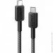  Anker 322 USB-C to USB-C - 0.9m Nylon (Black) (A81F5G11)