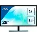  AOC U2879VF Black/Silver