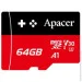   Apacer microSDXC UHS-I U3 64GB V30 A1 (AP64GMCSX10U7-RAGC) (1064233)