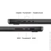  Apple MacBook Pro 16 A3186 M4 Max Space Black (MX313UA/A)