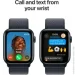 - Apple Watch SE 2 GPS 44mm Midnight Aluminium Case w. Ink Sport Loop (MXEP3QH/A)