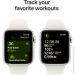 - Apple Watch SE 2 GPS 44mm Starlight Alu. Case w. Starlight Sport Band - S/M (MXEU3QH/A)
