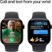 Apple - Watch Series 10 GPS 42mm Jet Black Aluminium Case with Black Sport Band - S/M (MWWE3QH/A)