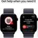 - Apple Watch Series 10 GPS 42mm Jet Black Aluminium Case with Ink Sport Loop (MWWG3QH/A)