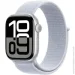 - Apple Watch Series 10 GPS 42mm Silver Aluminum Case w. Blue Cloud Sport Loop (MWWD3QH/A)