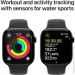 - Apple Watch Series 10 GPS 46mm Jet Black Alu. Case w. Black Sport Band - S/M (MWWP3QH/A)