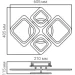 Ardero   4xLED-  AL6445