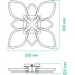 Ardero   8xLED-  AL6138-1ARD
