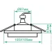 Ardero   (Downlight) GX53   DL2802