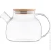 Чайник заварювальний Заварник Ardesto Gemini 1000мл, боросиликатное стекло, бамбук, прозрачный (AR3010GBM) Чайник заварювальний Заварник Ardesto Gemini 1000мл, боросиликатное стекло, бамбук, прозрачный (AR3010GBM)