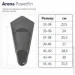 Arena  POWERFIN   45-46 (95218-051)