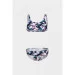 Arena    TIE AND DYE BIKINI TOP , ,  128 (006206-500)