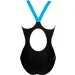  Arena W Backjump One Piece LB 40, black/turquoise (2A838-58)