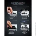   Armorstandart Supreme BI  Samsung S25 Ultra Black Clear (ARM83223)