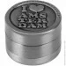 Ashtray     HL-246 I  Amsterdam Silver (10937)