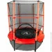Батут Atleto 140см з сіткою червоний (21000401) Батут Atleto 140см з сіткою червоний (21000401)