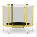 Батут Atleto 152см с сеткой желтый 5ft (21000100) Батут Atleto 152см с сеткой желтый 5ft (21000100)