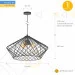 Atmolight Люстра підвісна Атмолайт Brill P510 чорний Atmolight Люстра підвісна Атмолайт Brill P510 чорний
