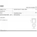 Azzardo ARO GM4111-WH