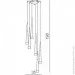  Azzardo BRINA 6 LP9003-6-CH
