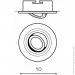  Azzardo CARO R SN-6810R-BK