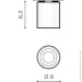  Azzardo MINI BROSS GM4000-BK
