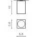  Azzardo MINI SQUARE GM4209-BK
