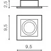 Azzardo PACO 1 GM2103-ALU