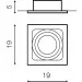 Azzardo   GM2109-WHBK SISTO (AZ1446)