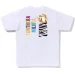   Bape A BATHNIG APE Men's COLORS TIGER TEE (1L30110021-M)