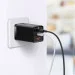   Baseus GaN5 Pro Fast Charger 2C+U 65W Black w/Type-C to Type-C (CCGP120201)