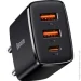    Baseus Compact Quick Charger 2U+ C 30W Black (CCXJ-E01)