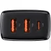    Baseus Compact Quick Charger 30W QC+ PD (1Type-C+ 2USB)  33373 (33373 black)