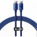  Baseus Crystal Shine Series Type-C to Type-C 100W (1.2m) blue (CAJY000603)