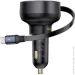    Baseus Enjoyment Pro Car Charger Type-C +  Retractable Type-C Cable 60W black (C00057802111-01)