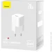    Baseus GaN5S Fast Charger 20W (1 Type-C) white (P10162503213-00)