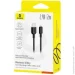  Baseus Silky Series Fast Charging Lightning 2.4A (2m) white (P10377702213-01)