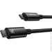  Baseus Tungsten Gold Type-C to Type-C 240W (2m) black (CAWJ040101)