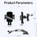       Baseus WXHW03-01 Light Electric Holder Wireless Charger 15W  , ,  ( , ) 