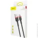 Baseus  Cafule Series Cable USB to Type-C 3A 0.5m CATKLF-A91 Black-Red (2376894066)
