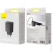 Baseus   Compact Quick Charger 2U+ C 30W EU Black (CCXJ-E01) (2070741320)